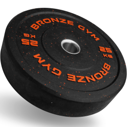 Диск бамперный BRONZE GYM 25 кг