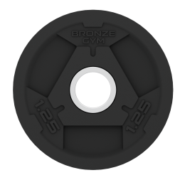 Диск олимпийский BRONZE GYM обрезиненный 1,25 кг
