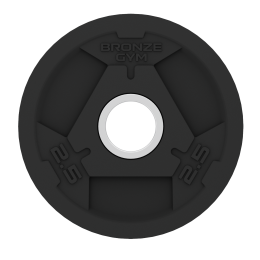 Диск олимпийский BRONZE GYM обрезиненный 2,5 кг